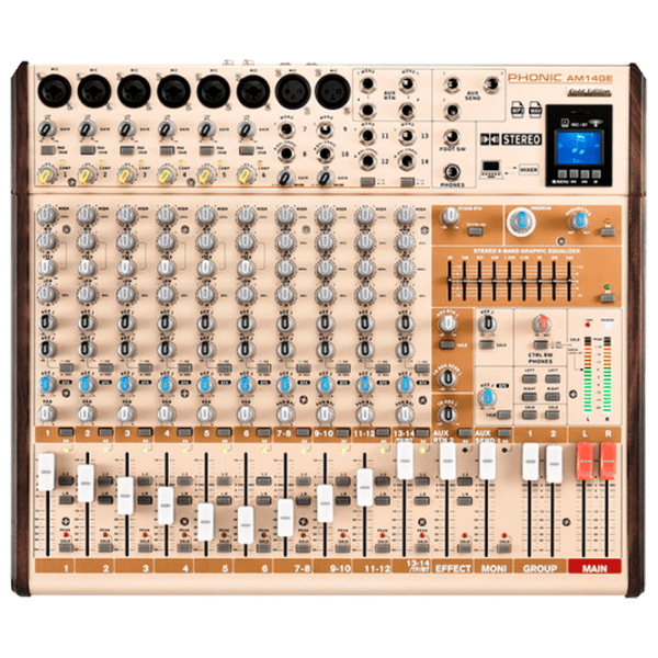 Mixer Phonic AM14GE Gold 20 Hz - 60 kHz photo 1