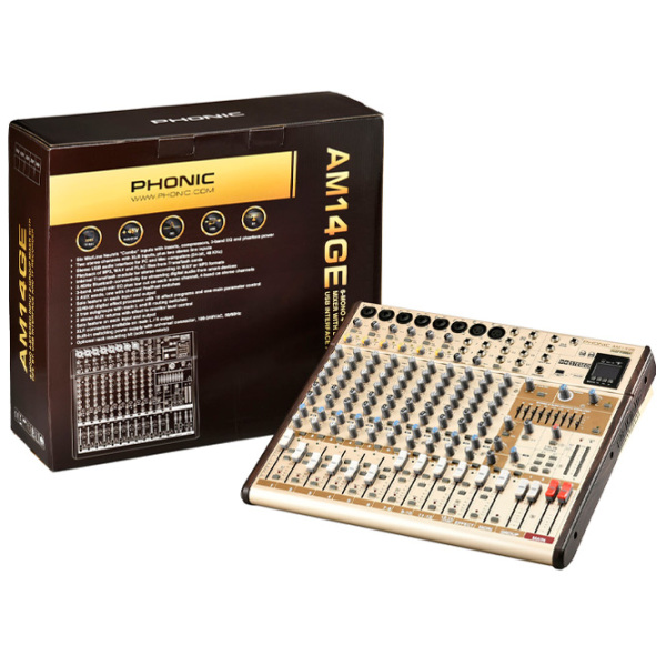 Mixer Phonic AM14GE Gold 20 Hz - 60 kHz photo 4