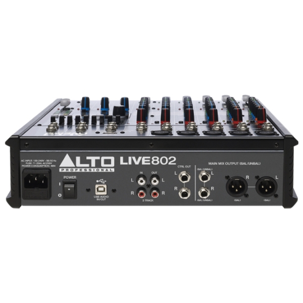 Mixer Alto Live 802 Black 20 Hz - 22 kHz photo 3