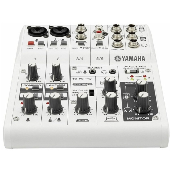Mixer Yamaha AG06 White 20 Hz - 20 kHz photo 2