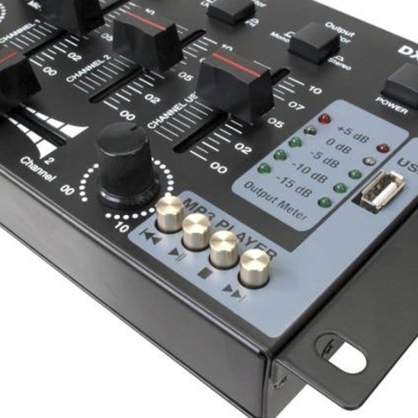 Mixer Pronomic DX-26 USB DJ-Mixer Black 20 Hz - 20 kHz photo 2