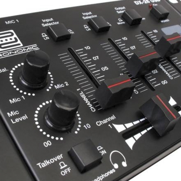 Mixer Pronomic DX-26 USB DJ-Mixer Black 20 Hz - 20 kHz photo 4