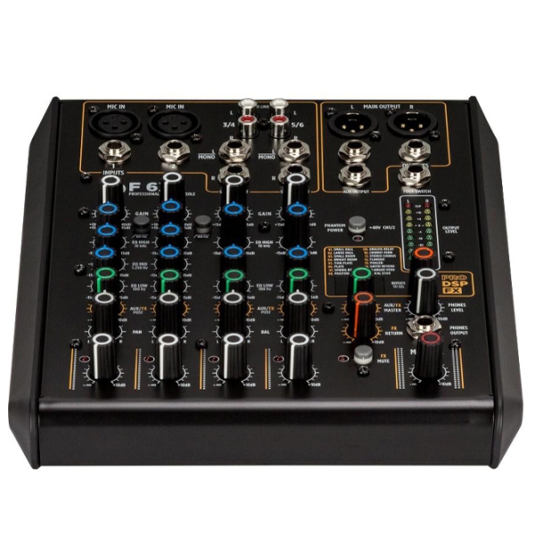 Mixer RCF F 6X Black 20 Hz - 20 kHz photo 2