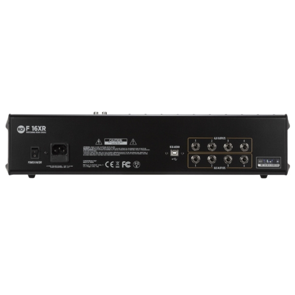 Mixer RCF F16 XR Black 20 Hz - 20 kHz photo 5