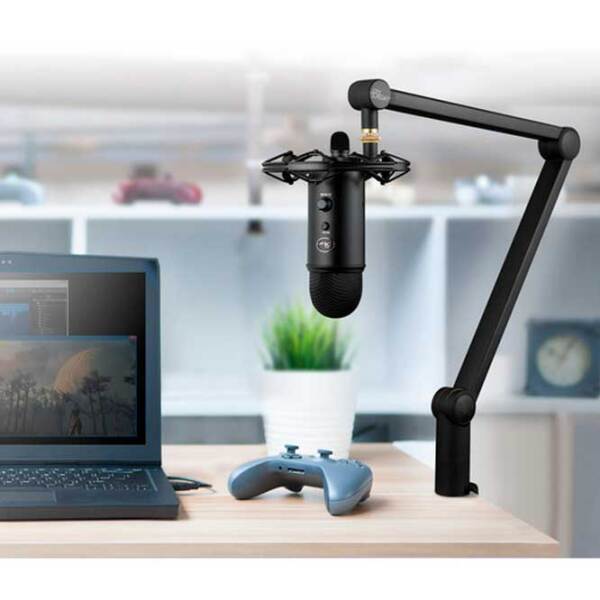 Рычаг подвески с пружиной Logitech Radius III Черный Настольный photo 6