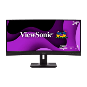 Monitor Viewsonic VG3456C Black 34.1" Ultra WQHD MVA LED