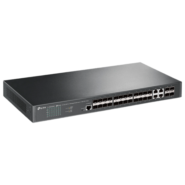 Коммутатор TP-Link TL-SG3428XF Черный 128 Гбит/с photo 1