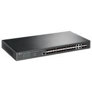 Коммутатор TP-Link TL-SG3428XF Черный 128 Гбит/с
