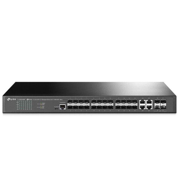 Коммутатор TP-Link TL-SG3428XF Черный 128 Гбит/с photo 3