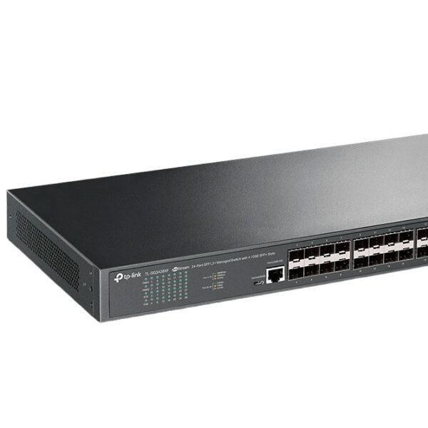 Коммутатор TP-Link TL-SG3428XF Черный 128 Гбит/с photo 5