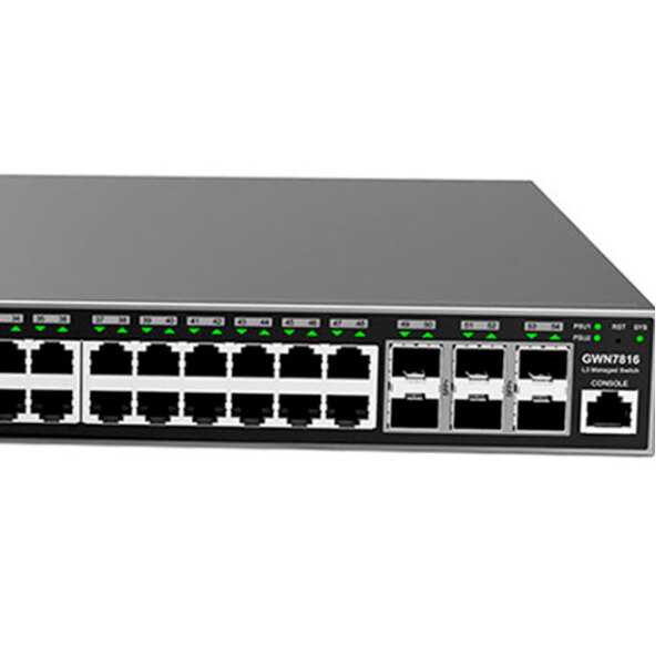 Коммутатор Grandstream GWN7816P Черный 216 Гбит/ с photo 4