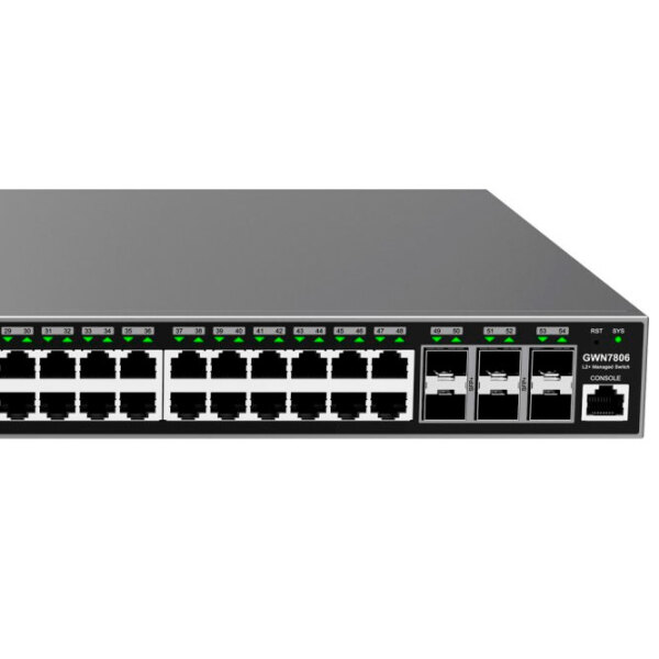 Коммутатор Grandstream GWN7806 Черный 238 Гбит/ с photo 4