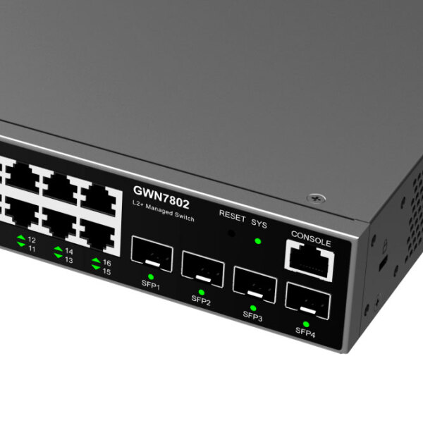 Коммутатор Grandstream GWN7802 Черный 20 Гбит/ с photo 4