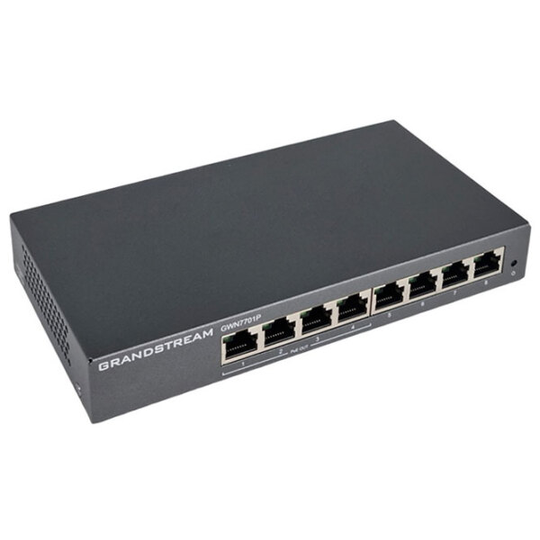 Switch Grandstream GWN7701P Black 10 Gbit/ s photo 2