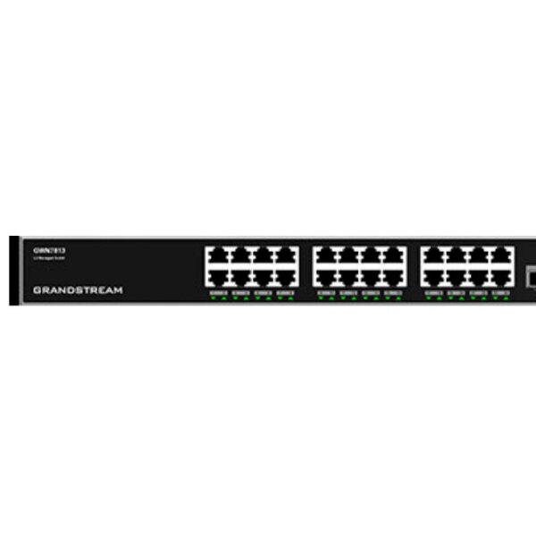 Коммутатор Grandstream GWN7813P Черный 64 Гбит/ с photo 3
