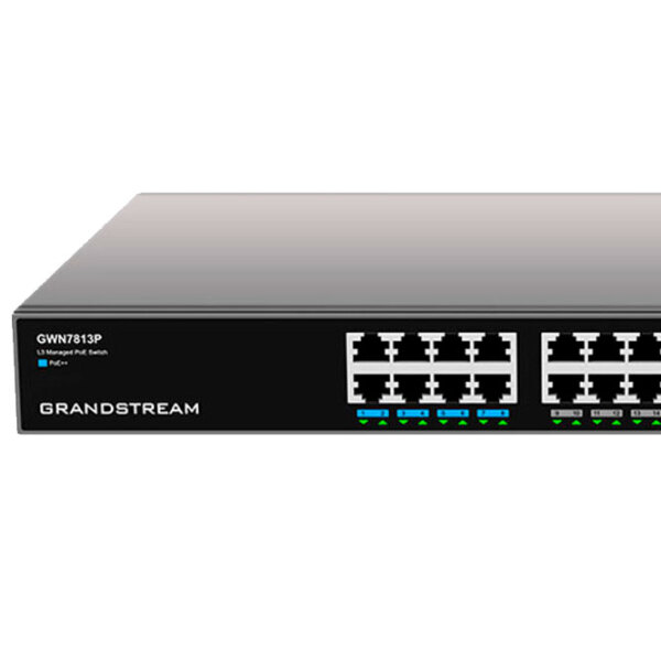 Коммутатор Grandstream GWN7813P Черный 64 Гбит/ с photo 6