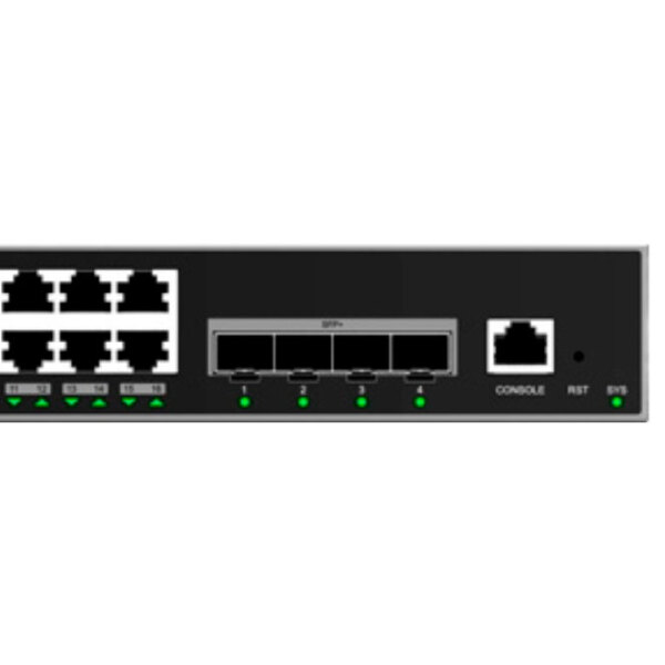 Switch Grandstream GWN7812P Black 83 Gbit/ s photo 5