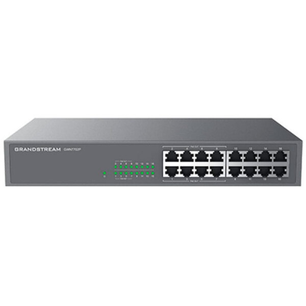 Switch Grandstream GWN7702P Black 32 Gbit/ s photo 1