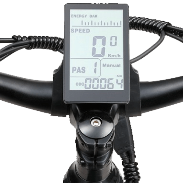 Bicicletă electrică ApeRyder Buffalo-E Gray 27.5" | 250 W | p&acirc;nă la 80 km photo 2