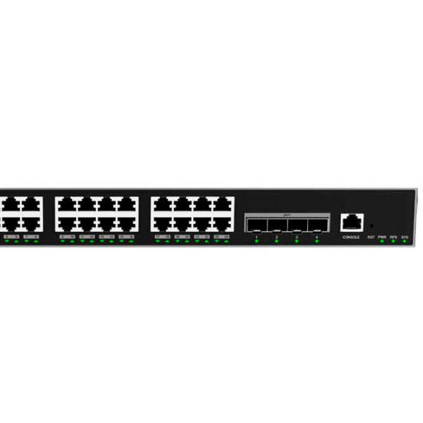 Switch Grandstream GWN7813 Black 128 Gbit/ s photo 4