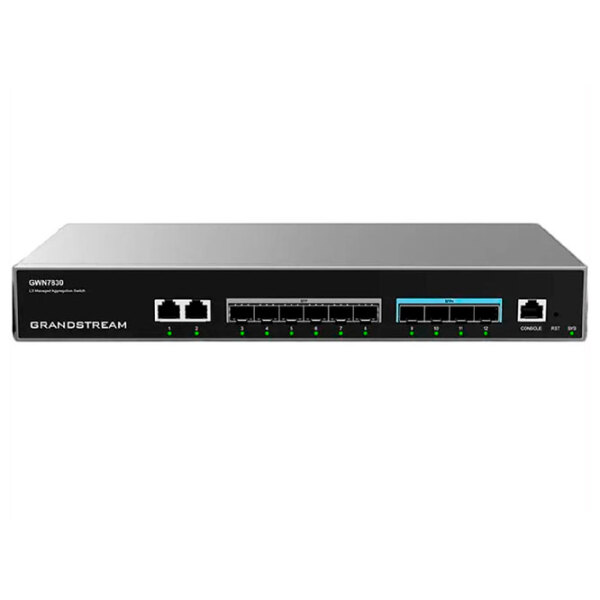 Switch Grandstream GWN7830 Black 96 Gbit/ s photo 1