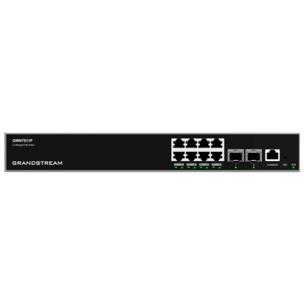 Коммутатор Grandstream GWN7811 Черный 56 Гбит/ с photo 3