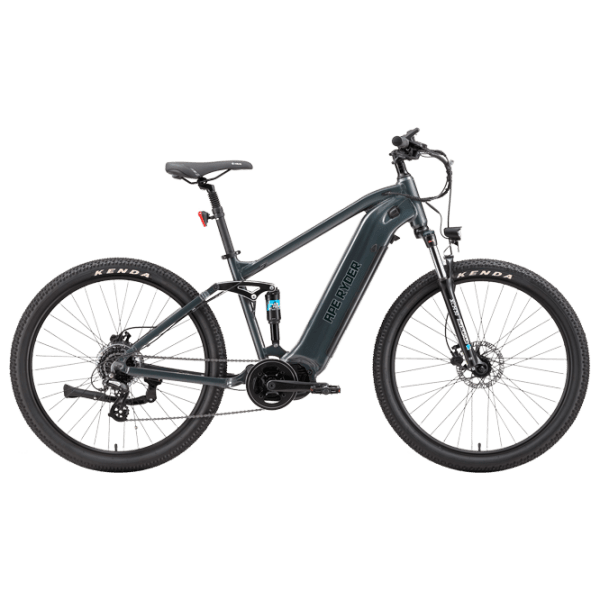 Bicicletă electrică ApeRyder Buffalo-M Antracit 27.5" | 250 W | p&acirc;nă la 80 km photo 1