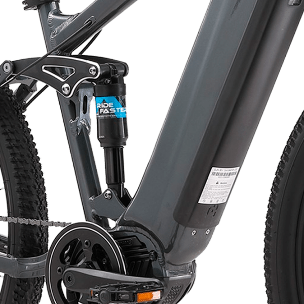 Bicicletă electrică ApeRyder Buffalo-M Antracit 27.5" | 250 W | p&acirc;nă la 80 km photo 5