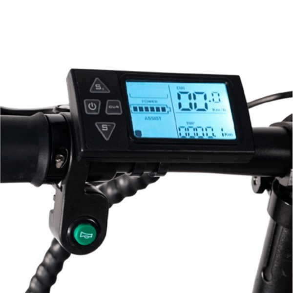 Bicicletă electrică SkyJet Nitro PRO Black 20" | 250 W | p&acirc;nă la 45 km photo 2