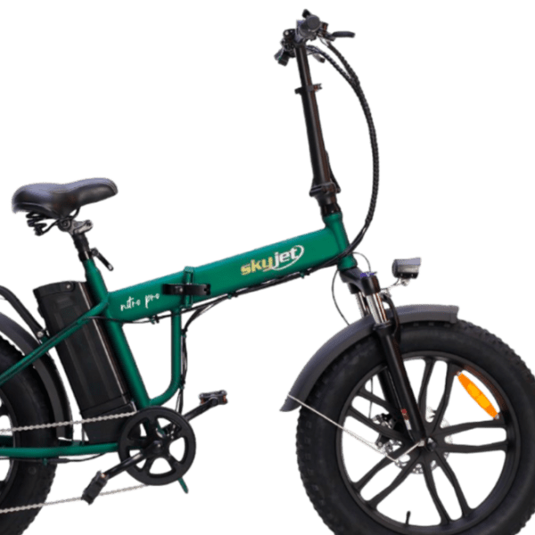 Bicicletă electrică SkyJet Nitro PRO Green 20" | 250 W | p&acirc;nă la 45 km photo 3