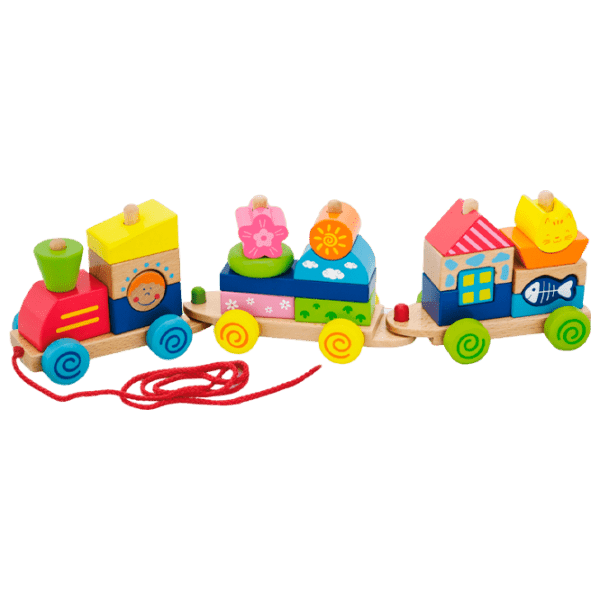 Игрушка каталка VIGA 50089 Разноцветный 1+ photo 1