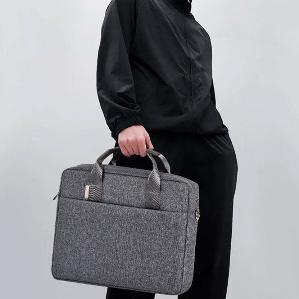Сумка для ноутбука WIWU Minimalist 14" Grey  photo 8