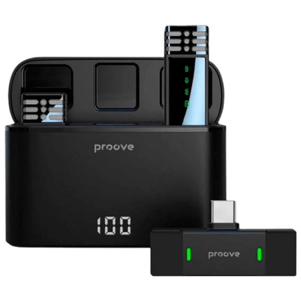Microfon Proove Record Type-C Black  photo 1