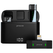 Microfon Proove Record Lightning Black 