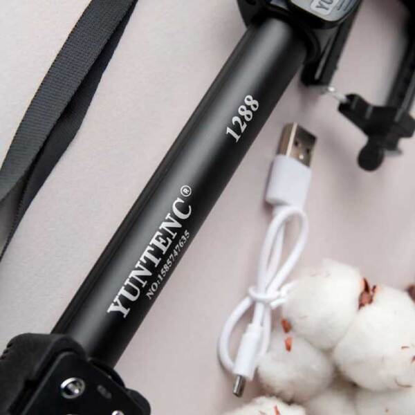 Selfie Stick Yunteng YT-1288 Black Bluetooth / Black photo 4
