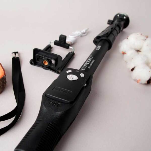 Selfie Stick Yunteng YT-1288 Black Bluetooth / Black photo 5