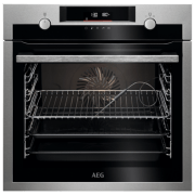 Cuptor încorporabil AEG BCE546360M Silver A+, 71 l