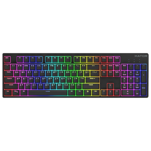 Tastatură Hator Rockfall 2 Black Gaming, Cu fir photo 1