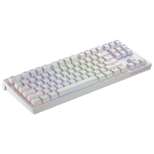 Tastatură Hator Skyfall 2 TKL PRO White Gaming, Cu fir photo 3