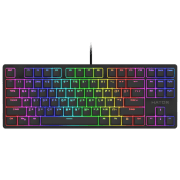 Tastatură Hator Rockfall 2 Mecha TKL Black Gaming, Cu fir