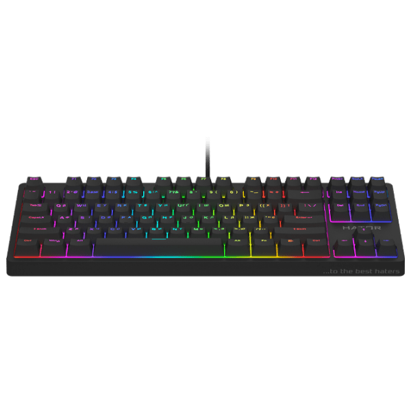 Tastatură Hator Rockfall 2 Mecha TKL Black Gaming, Cu fir photo 3