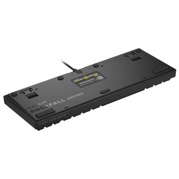 Tastatură Hator Rockfall 2 Mecha TKL Black Gaming, Cu fir photo 5