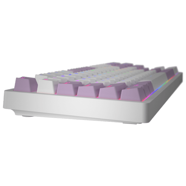 Tastatură Hator Rockfall 2 Mecha Signature Edition White Gaming, Cu fir photo 4