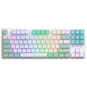 Tastatură Hator Rockfall 2 Mecha Signature Edition White Gaming, Cu fir