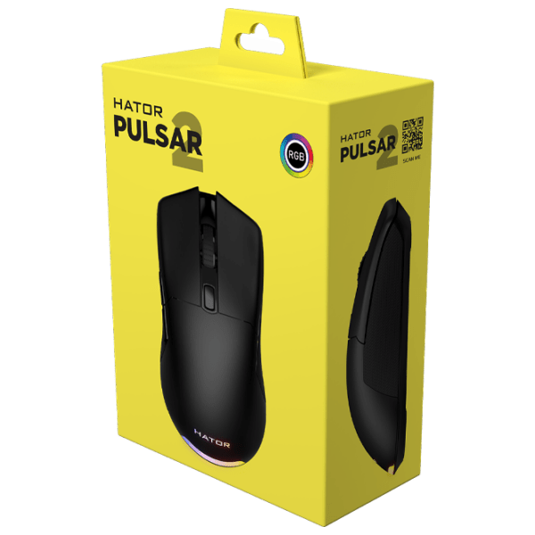 Mouse Hator Pulsar 2 Black Cu fir / 6200 dpi photo 6