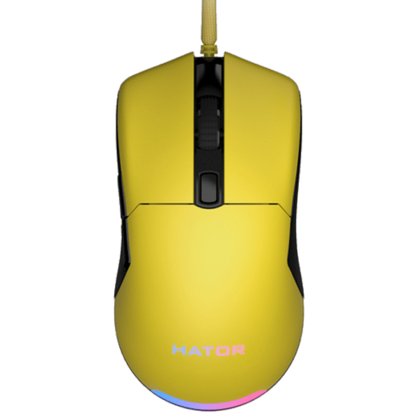 Mouse Hator Pulsar 2 Yellow Cu fir / 6200 dpi photo 1