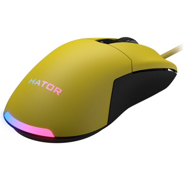 Mouse Hator Pulsar 2 Yellow Cu fir / 6200 dpi photo 3