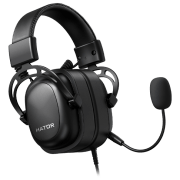 Căști Hator Hypergang 2 Black Cu fir / Gaming / Over the ear