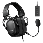 Căști Hator Hypergang 2 USB 7.1 Black Cu fir / Gaming / Over the ear