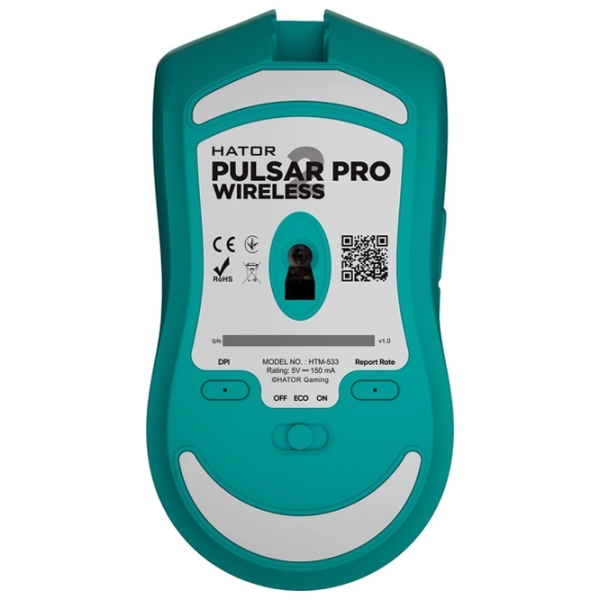 Mouse Hator Pulsar 2 PRO Wireless Mint Fără fir / 16000 dpi photo 5